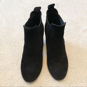 MICHAEL Michael Kors black suede booties